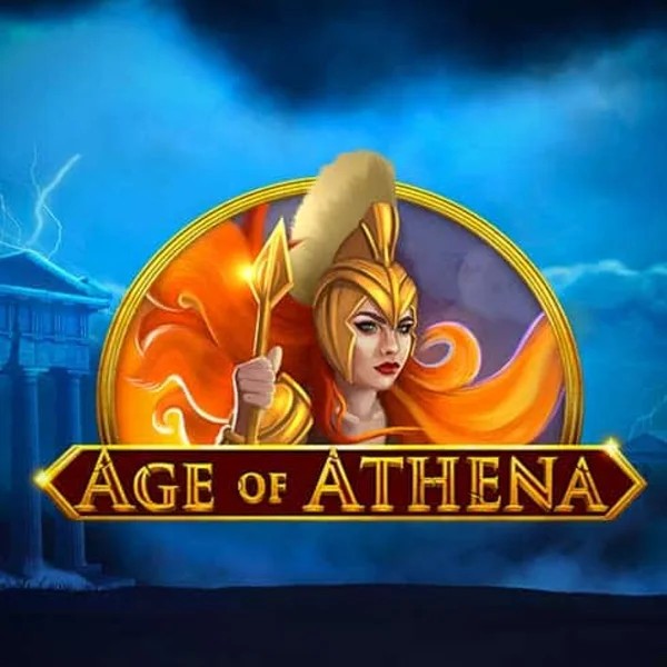 Age of Athena slot logo by Epic Industries at Spinfin Casino