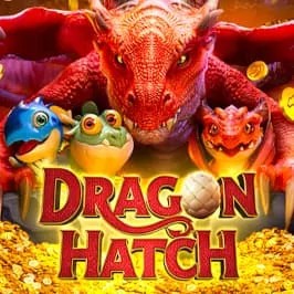 Dragon Hatch logo – Slots by PG Soft at Spinfin Casino